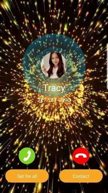 Color Phone Call Screen Theme - Call Flash & LED screenshot 1