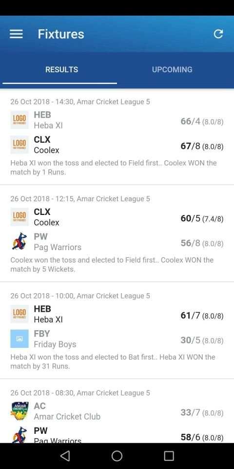 CRIC-SCORE स्क्रीनशॉट 1