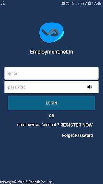 Employment screenshot 2