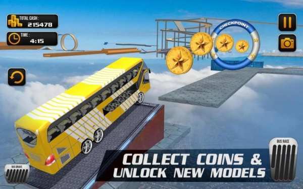 Real Mega Ramp Bus Stunt: Fearless Bus Driver 2019 screenshot 11