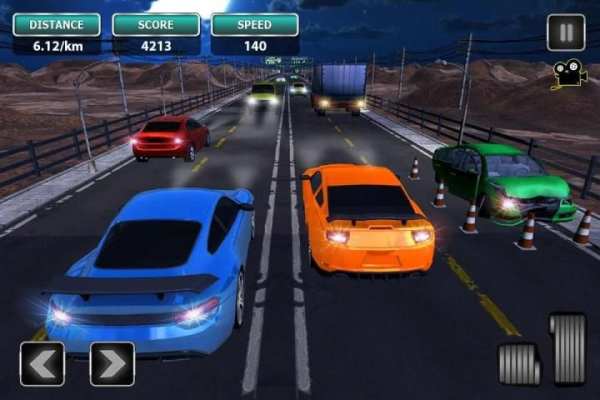 Real Traffic Simulator - Highway Racing 2019 स्क्रीनशॉट 4
