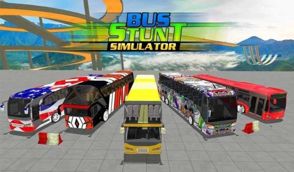 Real Mega Ramp Bus Stunt: Fearless Bus Driver 2019 screenshot 2