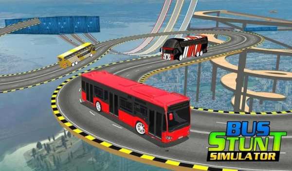 Real Mega Ramp Bus Stunt: Fearless Bus Driver 2019 स्क्रीनशॉट 4