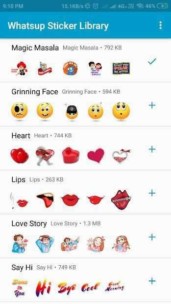 WASticker Library screenshot 2