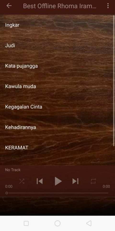 Dangdut RHOMA IRAMA Offline screenshot 2
