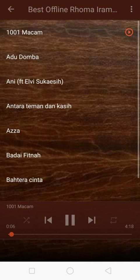 Dangdut RHOMA IRAMA Offline screenshot 3