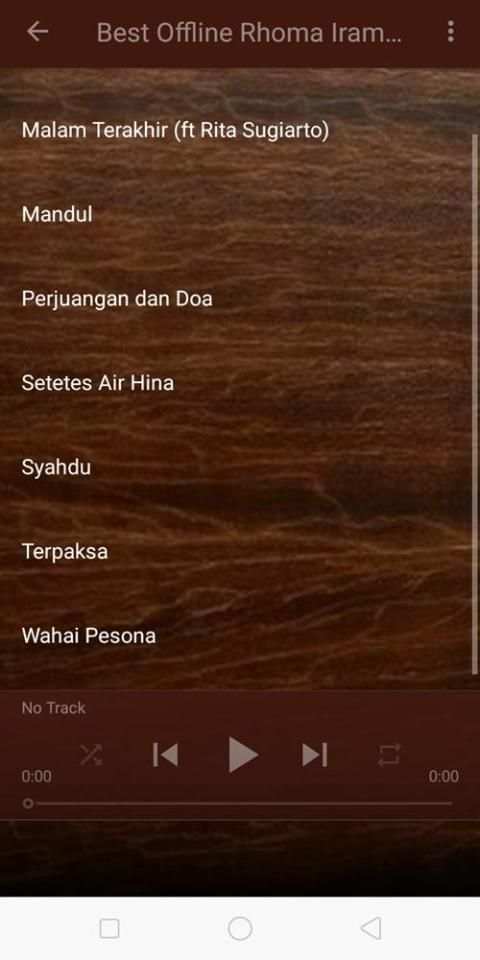 Dangdut RHOMA IRAMA Offline screenshot 1