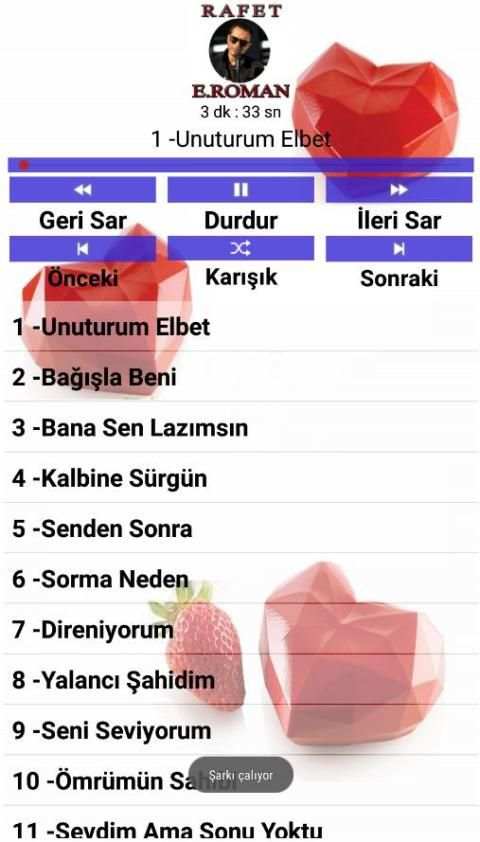 Rafel El ROMAN Şarkıları(İnternetsiz 40 Şarkı) स्क्रीनशॉट 3