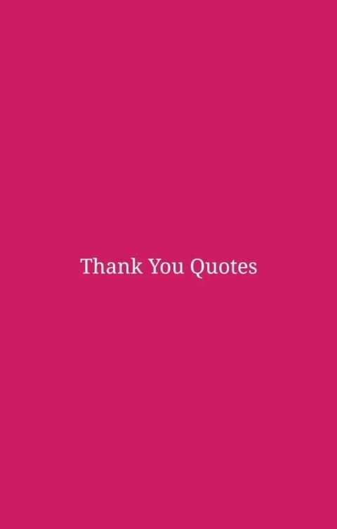 Thank you Quotes screenshot 1