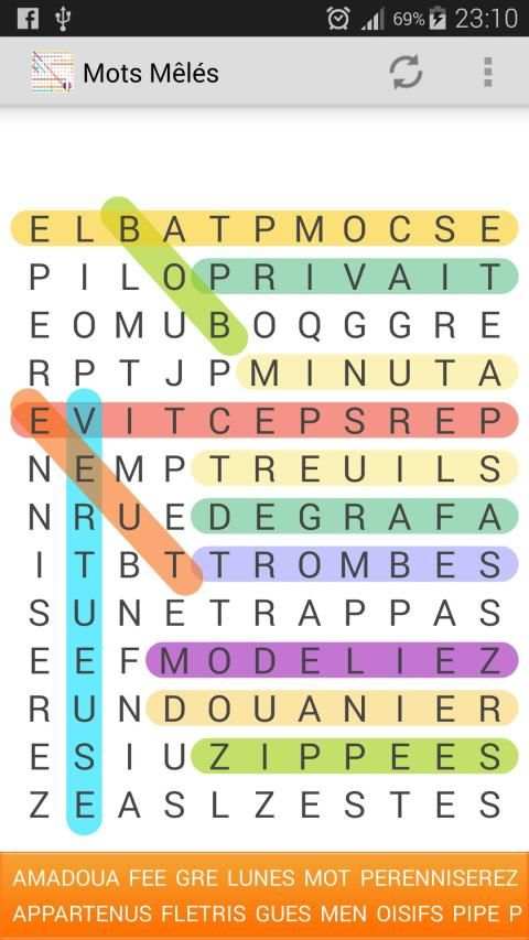 Grille de Mots Mêlés / Cachés screenshot 6
