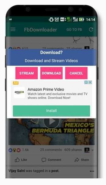 Facebook Video Downloader screenshot 2