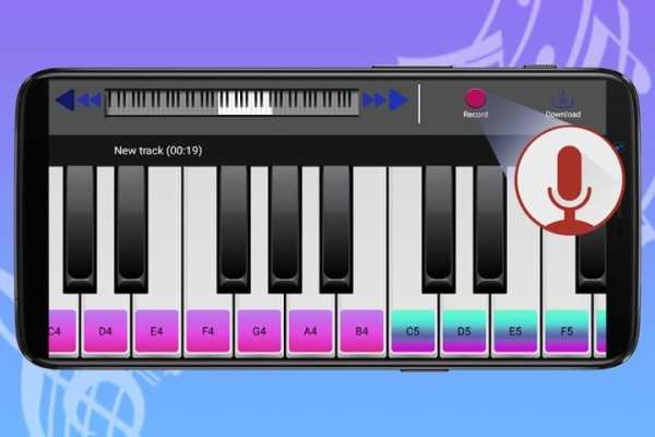 Real Piano 2019 Perfect Piano Keyboard-Play-Record screenshot 1