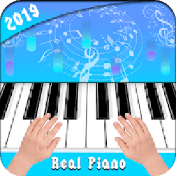 Real Piano 2019 Perfect Piano Keyboard-Play-Record आइकन