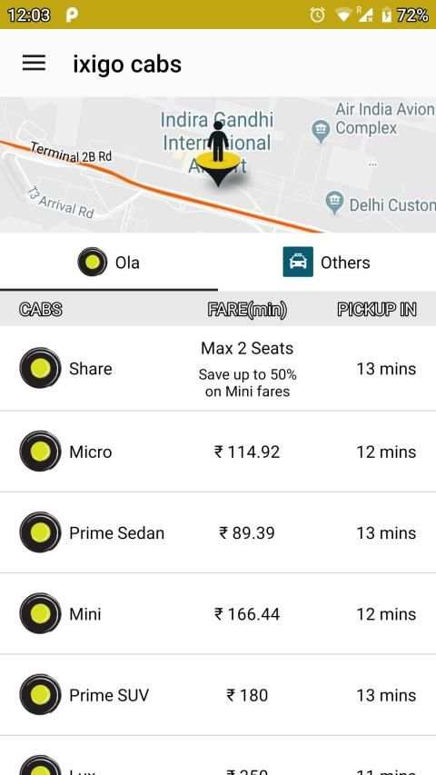 Book Cabs Pocket App स्क्रीनशॉट 2