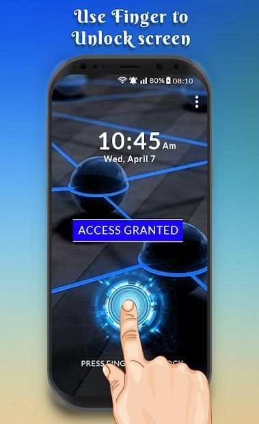 Finger Signature Lock Screen screenshot 7