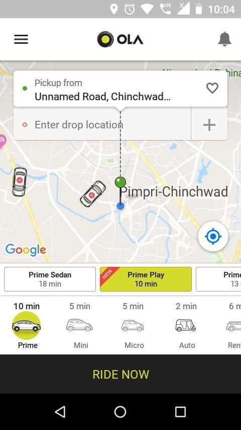 How to Book Ola screenshot 3
