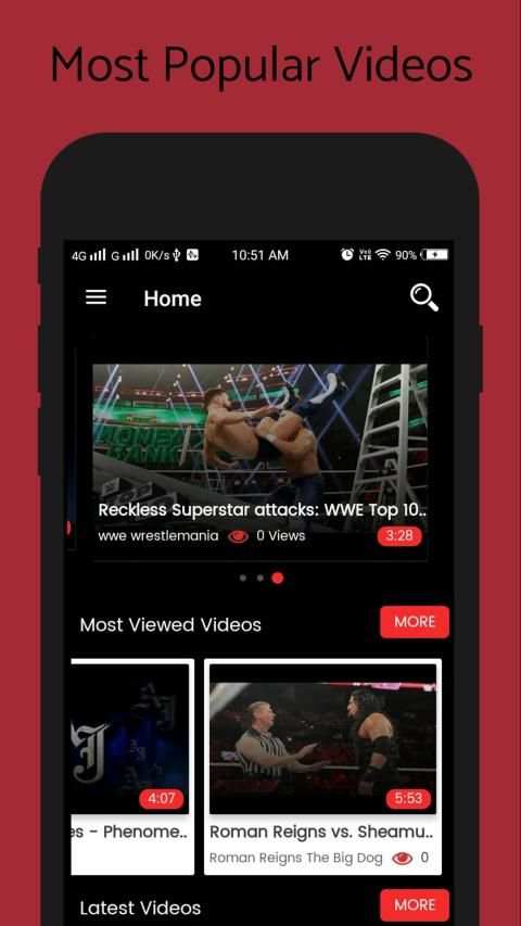 WWE-F wrestling Video स्क्रीनशॉट 4