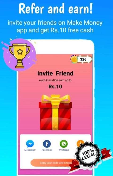 Make Money - Free Cash Earn स्क्रीनशॉट 2