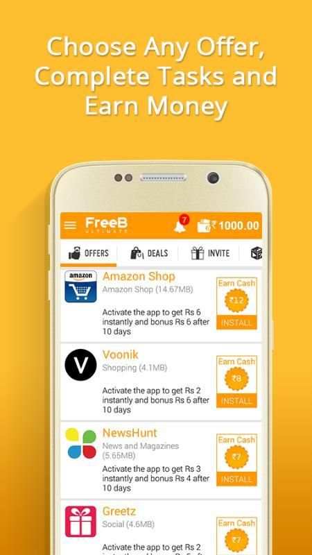 FreeB Ultimate - Free Recharge App screenshot 5
