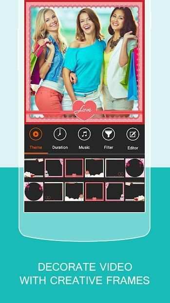 Photo Video Maker With Song स्क्रीनशॉट 1