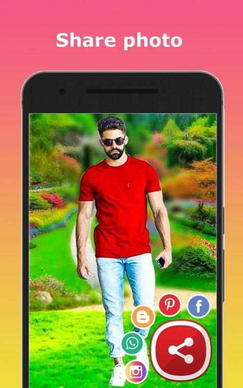 Garden Photo Editor - Garden Photo Frames screenshot 5