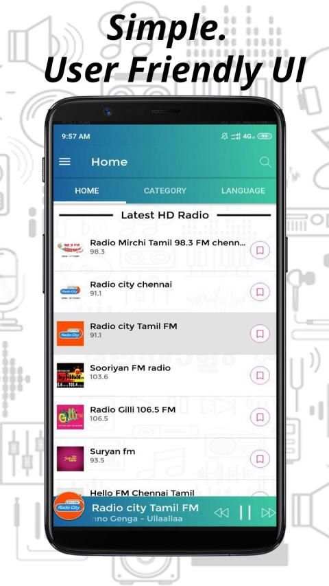 Tamil FM Radio HD screenshot 2