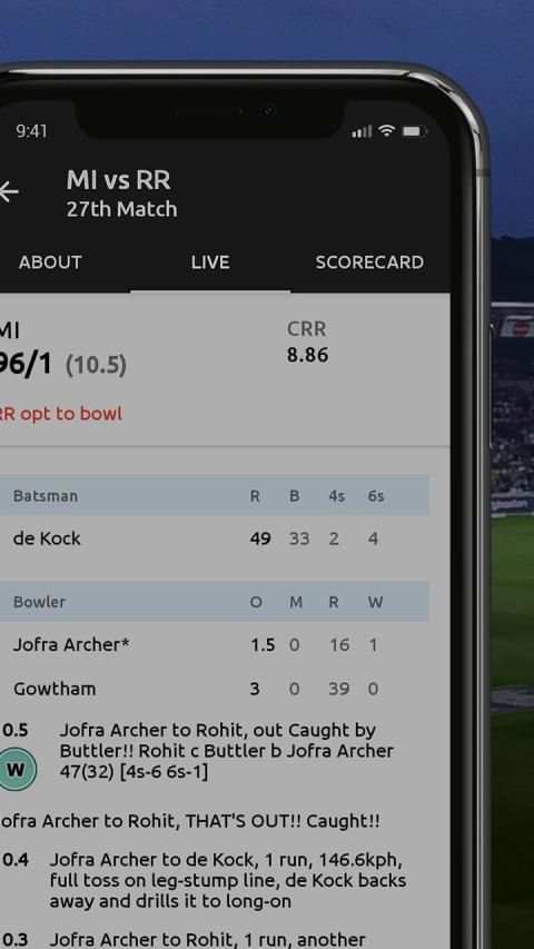 CricLive : Cricket Live Line screenshot 4