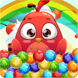 Candy Bird papa crush bubble icon