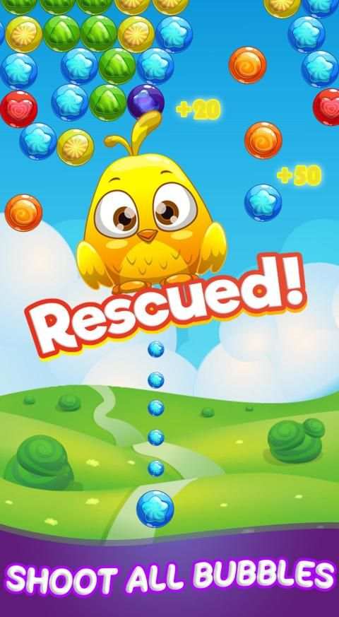 Candy Bird papa crush bubble स्क्रीनशॉट 4