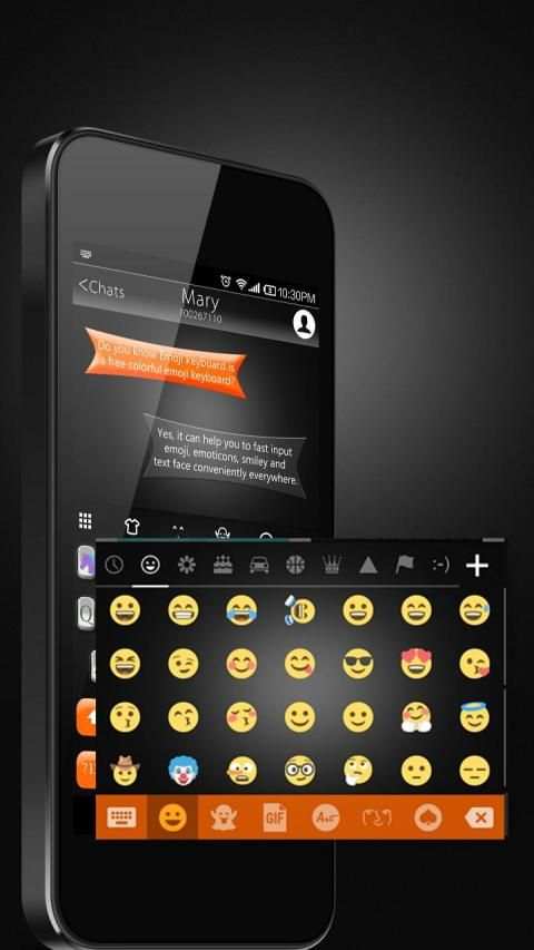 Simple Type Emoji Keyboard screenshot 6