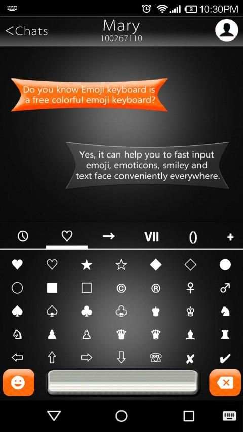Simple Type Emoji Keyboard screenshot 2