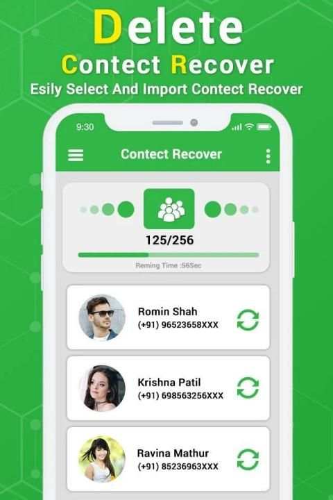Recover deleted contacts screenshot 2