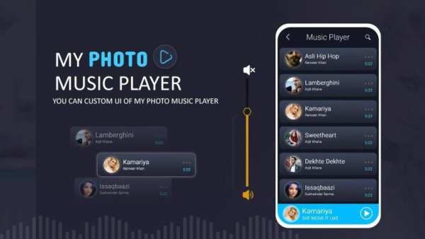 My Photo Music Player : Music Player screenshot 1