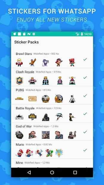 Stickers Brawl Stars for Whatsapp - WAStickerApps screenshot 1