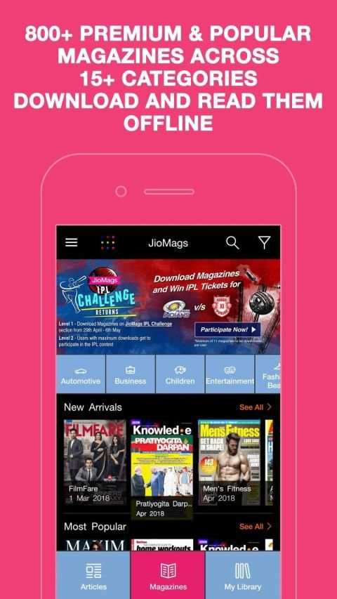 JioMags - Digital Magazines screenshot 19