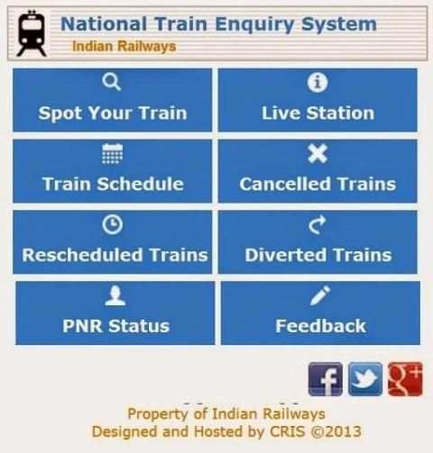 LIVE TRAIN RUNNING STATUS स्क्रीनशॉट 1
