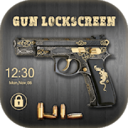 ikon Gun Lock Screen : Gun Shooting Lock Screen
