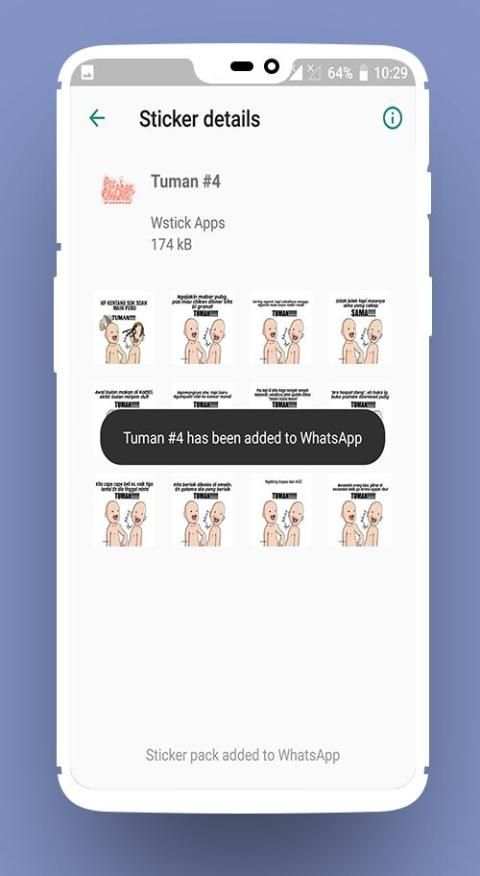 Stiker Meme Tuman Untuk WhatsApp - WAStickerApps screenshot 3