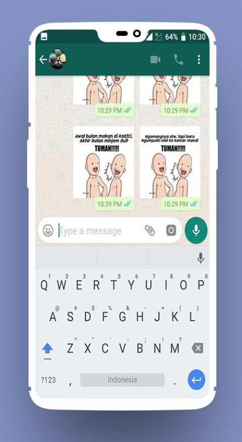 Stiker Meme Tuman Untuk WhatsApp - WAStickerApps screenshot 1