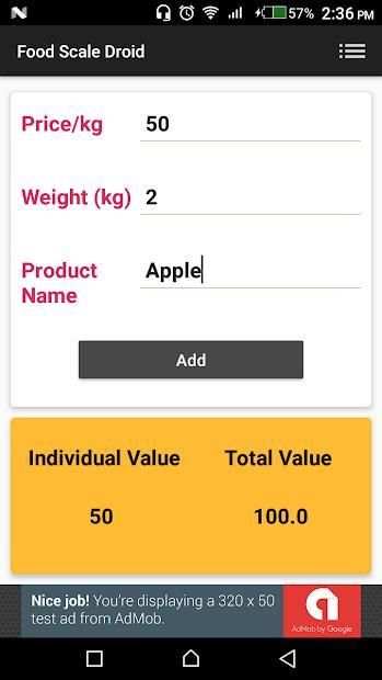 Digital Kitchen Scale screenshot 2