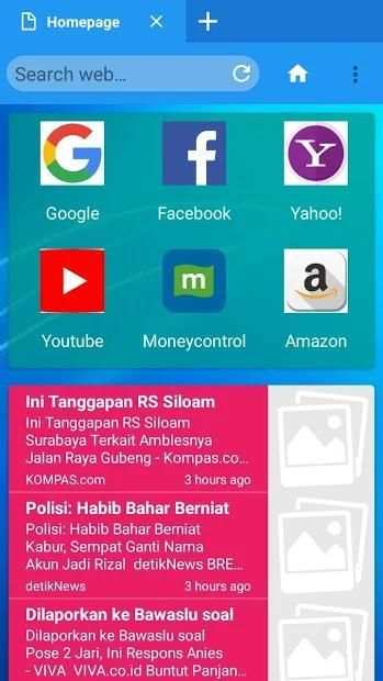 Modi Browser स्क्रीनशॉट 2