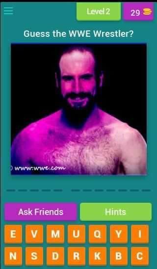 WWE Superstars Quiz screenshot 5