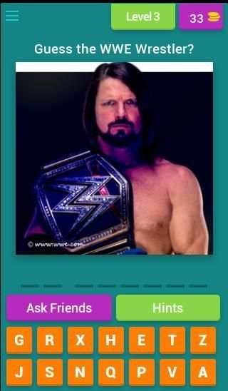 WWE Superstars Quiz screenshot 4