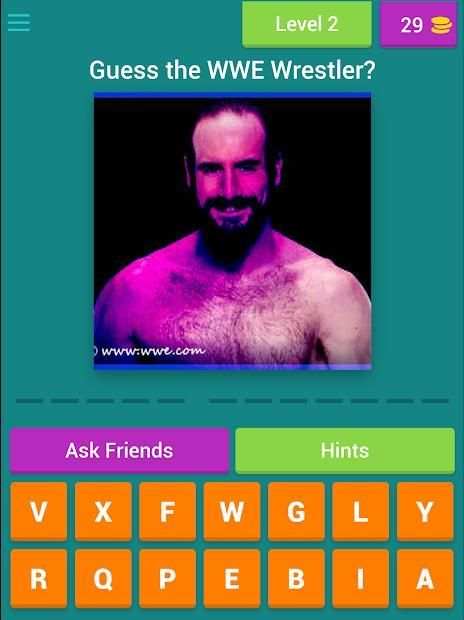 WWE Superstars Quiz screenshot 2