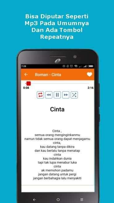 Puisi Roman Mp3 screenshot 3