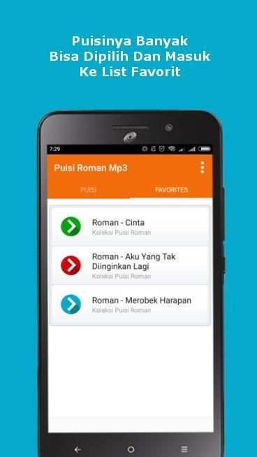 Puisi Roman Mp3 screenshot 4