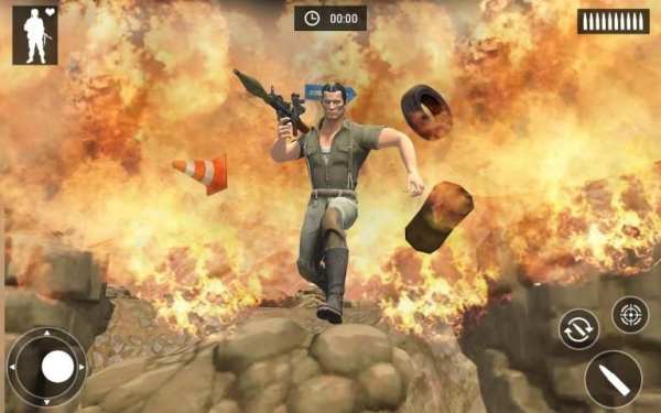Fire Free Battleground Squad Fire Game स्क्रीनशॉट 10
