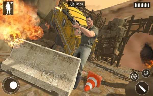 Fire Free Battleground Squad Fire Game स्क्रीनशॉट 11