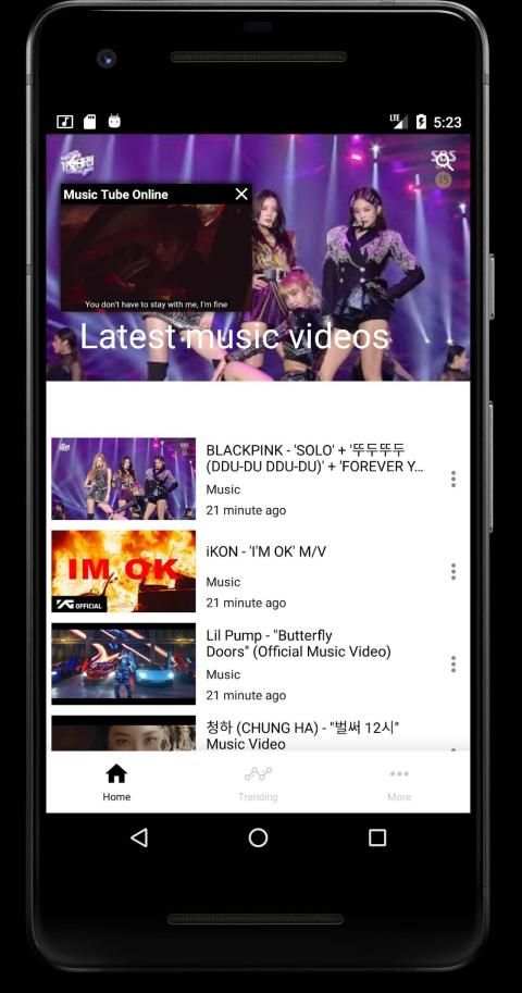 Play Music Tube Online screenshot 1