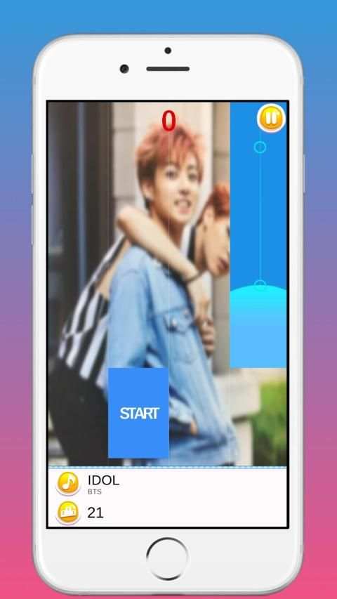Jimin BTS Piano Tiles Game screenshot 3